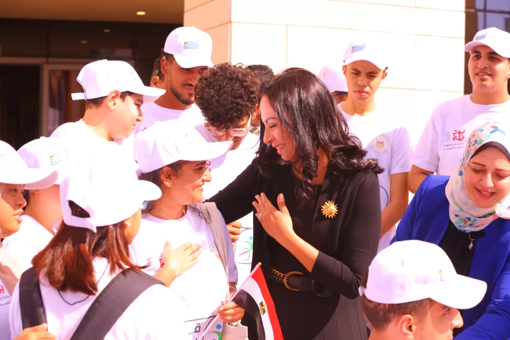 وزيرة التضامن تستقبل وفداً من طلاب الجامعات من ذوي الإعاقة في جولة ميدانية بالعاصمة الإدارية 32 - جريدة المساء