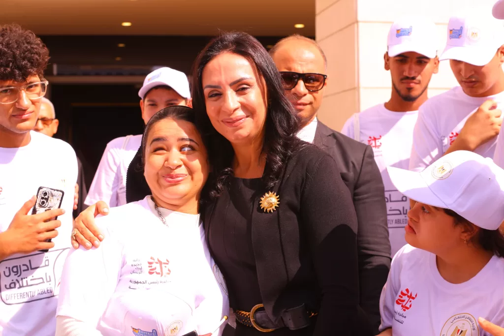 وزيرة التضامن مع الطلاب من ذوى الإعاقة