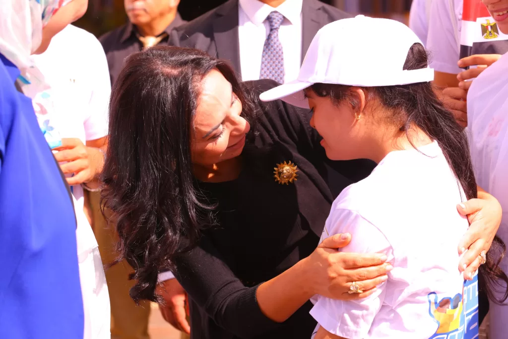 وزيرة التضامن تستقبل وفداً من طلاب الجامعات من ذوي الإعاقة في جولة ميدانية بالعاصمة الإدارية 23 - جريدة المساء