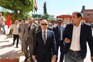 محافظ كفر الشيخ يتفقد ‏مدرسة الشهيد الرائد كريم أبو زامل الثانوية بنات بفوه  29 - جريدة المساء