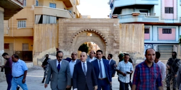محافظ كفرالشيخ يتفقد بوابات مصنع الطرابيش على شاطئ النيل فوه 1 - جريدة المساء