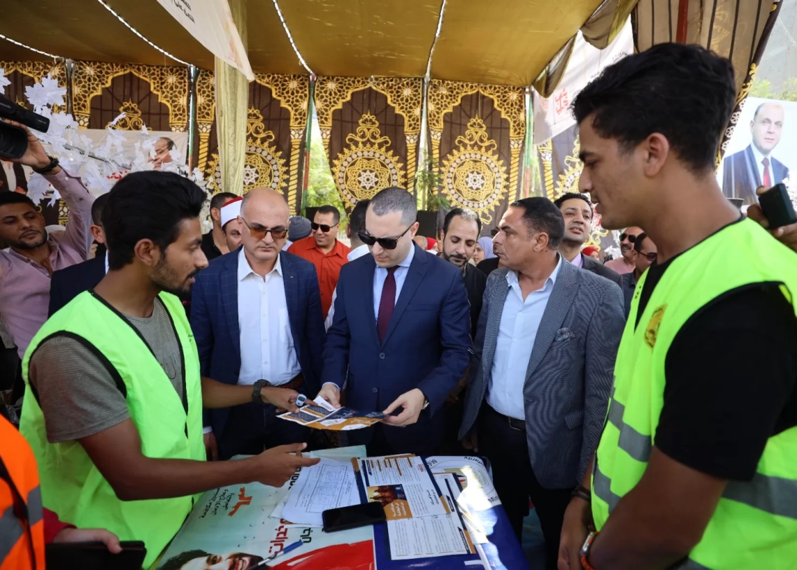 محافظ كفرالشيخ يتابع فعاليات المبادرة الرئاسية "بداية جديدة لبناء الإنسان" بقرية الجرايدة ببيلا 19 - جريدة المساء