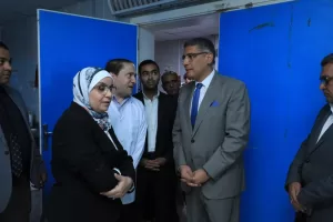 محافظ الجيزة يفتتح قسم الطوارئ بمستشفي ٦ أكتوبر المركزي 25 - جريدة المساء