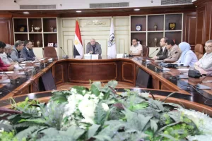 محافظ بني سويف يناقش مستجدات مشروعات "حياة كريمة" في قطاع المياه والصرف بببا 21 - جريدة المساء