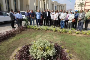 محافظ الجيزة يتفقد أعمال التطوير بمحيط محطة قطارات بشتيل 21 - جريدة المساء