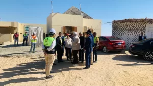 وزير التعليم العالي والبحث العلمي يتفقد المشروعات الإنشائية بجامعة الأقصر 31 - جريدة المساء