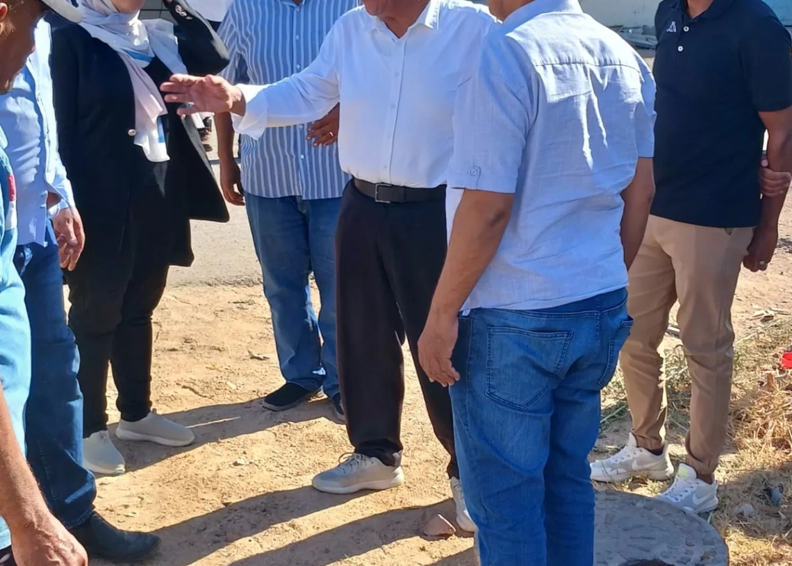 رئيس مياه البحر الأحمر يتفقد مواقع الشركة لمتابعة سير العمل 19 - جريدة المساء