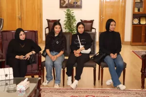 رئيس جامعة الزقازيق يستقبل فريق أول هوكي الشرقية للسيدات المؤهل للبطولة الدولية بسلطنة عُمان 22 - جريدة المساء