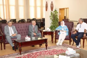 رئيس جامعة الزقازيق يستقبل فريق أول هوكي الشرقية للسيدات المؤهل للبطولة الدولية بسلطنة عُمان 20 - جريدة المساء