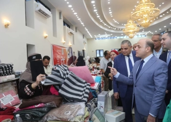 محافظ كفر الشيخ يفتتح معرض الصناعات الحرفية واليدوية بنادي الخالدين 22 - جريدة المساء