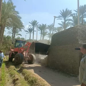إزالة 40 حالة تعد علي الأراضي الزراعية وأملاك الدولة ب6 مناطق في الجيزة 33 - جريدة المساء