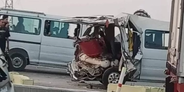 22 مصابا فى حادث الطريق الإقليمي.. طوارىء بمستشفى أشمون للتعامل مع الحالات.. وعودة الحركة المرورية بعد رفع آثار التصادم 1 - جريدة المساء