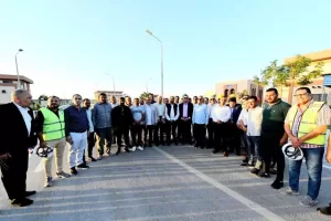 وزير الإسكان ومحافظ المنيا يتفقدان سير العمل بمحطتى تنقية مياه الشرب ومعالجة الصرف الصحى بمدينة المنيا الجديدة 20 - جريدة المساء