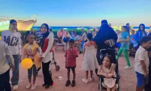 "حياة آمنة" تطلق أولى الفعاليات بحفل ترفيهي و فن التلوين بمشاركة ذوى الإحتياجات الخاصة واسرهم 24 - جريدة المساء