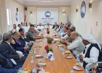 أمانة حزب مستقبل وطن بمحافظة مطروح تعقد اجتماعها التنظيمي الأول بتشكيلها الجديد 17 - جريدة المساء