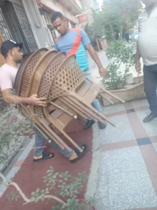 حي العمرانية يرصد 242 حالة إشغال بالمطاعم والمحال التجارية بالشوارع الحيوية (صور) 94 - جريدة المساء