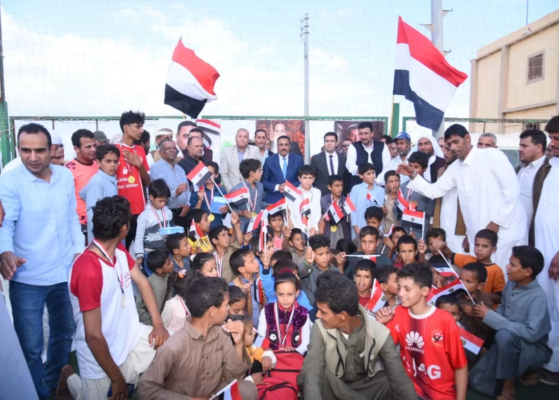 "شعيب" يتفقد فعاليات القافلة الخدمية الشاملة لقرية الزويدة بمدينة سيدى برانى  18 - جريدة المساء