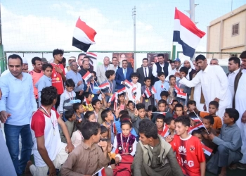 "شعيب" يتفقد فعاليات القافلة الخدمية الشاملة لقرية الزويدة بمدينة سيدى برانى  27 - جريدة المساء