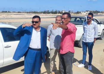 البدء في إنشاء موقف إقليمى نموذجى لسيارات الأجرة والأتوبيسات بمدينة العلمين 33 - جريدة المساء