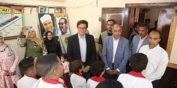 وزير الثقافة يتفقد أعمال تجديد ورفع كفاءة مسرح قصر ثقافة المنيا 2 - جريدة المساء وزير الثقافة يتفقد أعمال تجديد ورفع كفاءة مسرح قصر ثقافة المنيا 1 - جريدة المساء