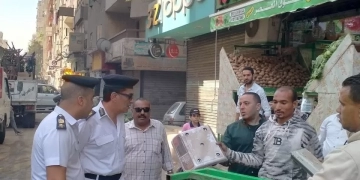 رفع 500 حالة إشغال للمقاهي والمحال بشارعي الثلاثيني والثورة بالعمرانية 2 - جريدة المساء رفع 500 حالة إشغال للمقاهي والمحال بشارعي الثلاثيني والثورة بالعمرانية 1 - جريدة المساء