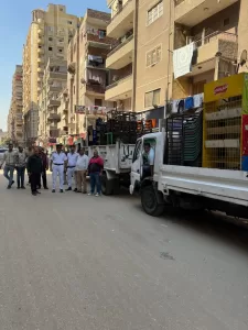 رفع 500 حالة إشغال للمقاهي والمحال بشارعي الثلاثيني والثورة بالعمرانية 24 - جريدة المساء