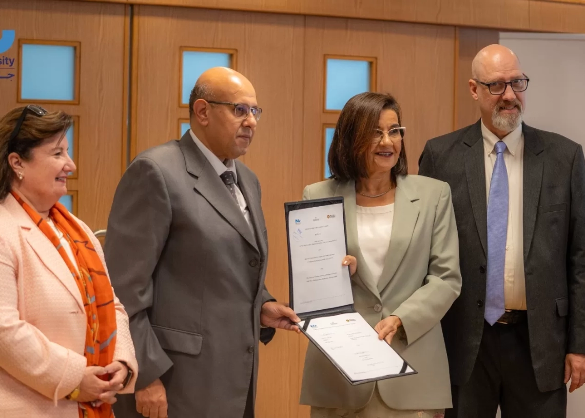 مذكرة تفاهم بين جامعة النيل ومؤسسة بصيرة و جامعة ويسترن ميتشجان بأمريكا لتأهيل ذوي الإعاقات البصرية 19 - جريدة المساء