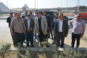 بالصور- محافظ الجيزة يتفقد مشروعات تطوير الطرق المحيطة والمؤدية للمتحف المصري الكبير 20 - جريدة المساء