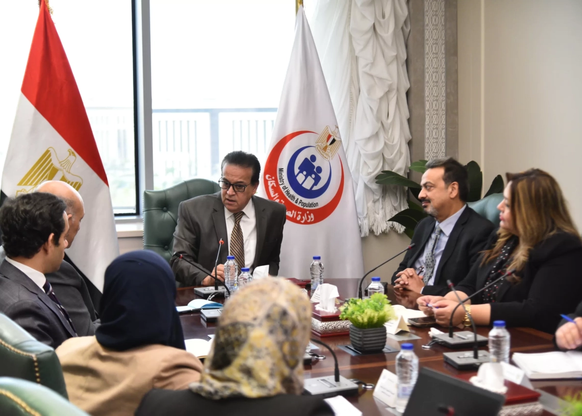 د. خالد عبدالغفار ..بحث مع المدير التنفيذي المناوب بمجموعة البنك الدولي سبل التعاون بملف التنمية البشرية وخدمات الرعاية الصحية 18 - جريدة المساء