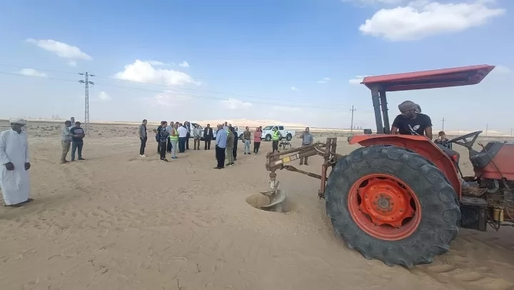 الزراعة: معدات قطاع الزراعة الآلية في خدمة منتفعي التجمعات الزراعية بسيناء 15 - جريدة المساء