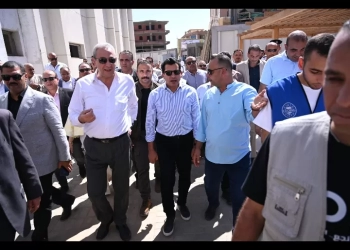 استعدادا لقرب افتتاحه..وزير الرياضة ومحافظ الغربية يتفقدان مركز شباب محمد صلاح 19 - جريدة المساء