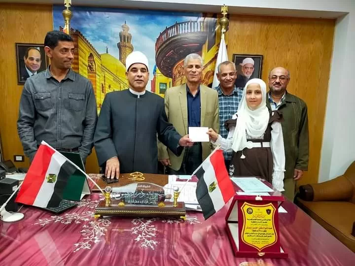 " آية " الأولى فى الإنشاد الديني بأزهر المنوفية 17 - جريدة المساء