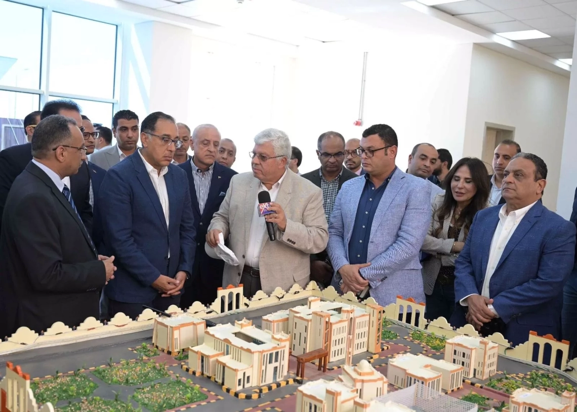 رئيس الوزراء يتفقد جامعة طيبة التكنولوجية 19 - جريدة المساء