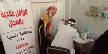 قافلة طبية تقدم خدماتها المجانية بقريتين فى المنيا 1 - جريدة المساء