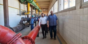 رئيس مياه الشرب بسوهاج يتفقد محطات مياه الشرب بمركزى دار السلام وجرجا ومشروعات حياة كريمة 1 - جريدة المساء