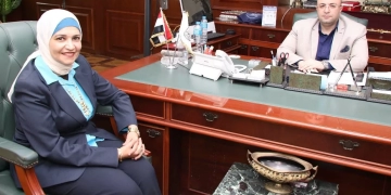 محافظ بني سويف يناقش مع وكيل الصحة جهود 4 أشهر في تحسين القطاع الصحي 2 - جريدة المساء محافظ بني سويف يناقش مع وكيل الصحة جهود 4 أشهر في تحسين القطاع الصحي 1 - جريدة المساء