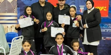 طلاب مدارس مصر الخير يحصدون الذهبية في البطولة العربية للجيت كون دو 2 - جريدة المساء طلاب مدارس مصر الخير يحصدون الذهبية في البطولة العربية للجيت كون دو 1 - جريدة المساء