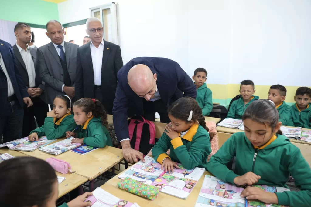 "عبد اللطيف" يفتتح مدرسة الشهيد غانم شبانة بشمال سيناء بعد تطوير شامل بدعم من مصر الخير 18 - جريدة المساء