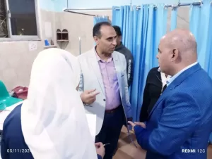 إقالة مدير مستشفى منيا القمح ورئيس قسم الاستقبال.. في مرور مسائي مفاجئ لوكيل وزارة الصحة بالشرقية 26 - جريدة المساء إقالة مدير مستشفى منيا القمح ورئيس قسم الاستقبال.. في مرور مسائي مفاجئ لوكيل وزارة الصحة بالشرقية 25 - جريدة المساء