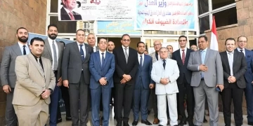 ضمن أنشطة "بداية " .. محافظ قنا يتفقد القافلة الطبية بنادي القضاة  1 - جريدة المساء
