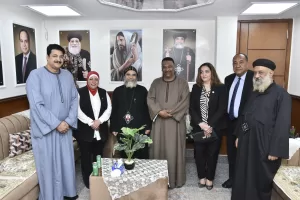 وفد حزب الشعب الجمهوري بمحافظة قنا يزور مطرانية نجع حمادي ويؤكد على الوحدة الوطنية 63 - جريدة المساء