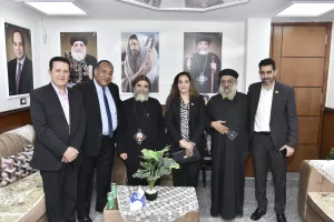 وفد حزب الشعب الجمهوري بمحافظة قنا يزور مطرانية نجع حمادي ويؤكد على الوحدة الوطنية 61 - جريدة المساء