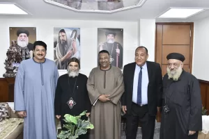 وفد حزب الشعب الجمهوري بمحافظة قنا يزور مطرانية نجع حمادي ويؤكد على الوحدة الوطنية 65 - جريدة المساء