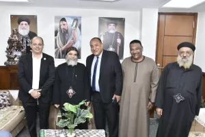 وفد حزب الشعب الجمهوري بمحافظة قنا يزور مطرانية نجع حمادي ويؤكد على الوحدة الوطنية 59 - جريدة المساء