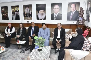 وفد حزب الشعب الجمهوري بمحافظة قنا يزور مطرانية نجع حمادي ويؤكد على الوحدة الوطنية 45 - جريدة المساء