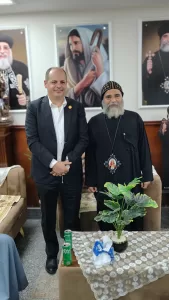 وفد حزب الشعب الجمهوري بمحافظة قنا يزور مطرانية نجع حمادي ويؤكد على الوحدة الوطنية 19 - جريدة المساء