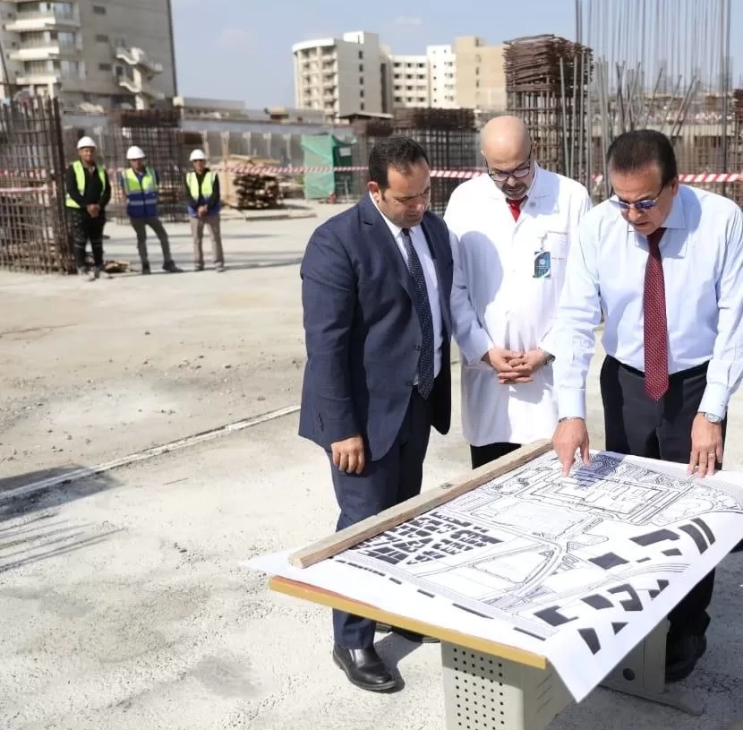 نائب رئيس الوزراء ووزير الصحة ..تفقد أعمال إنشاء مبنى الامتداد الرئيسي لمعهد ناصر بسعة 600 سريرا 19 - جريدة المساء نائب رئيس الوزراء ووزير الصحة ..تفقد أعمال إنشاء مبنى الامتداد الرئيسي لمعهد ناصر بسعة 600 سريرا 18 - جريدة المساء