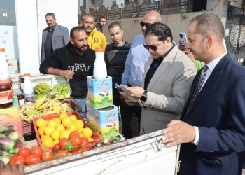 نائب محافظ بني سويف يتفقد قافلة الإصلاح الزراعي لبيع اللحوم والسلع بأسعار مخفضة ضمن فعاليات "بداية" 33 - جريدة المساء