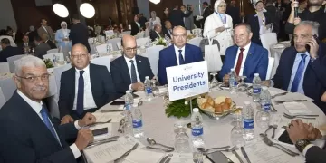 رئيس جامعة المنوفية يشهد الاحتفال بالذكرى الخامسة والسبعين لهيئة فولبرايت 1 - جريدة المساء