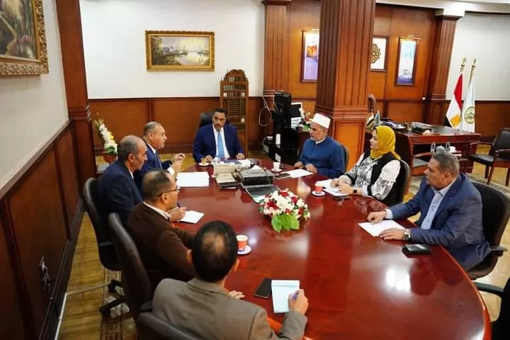 محافظ مطروح يناقش استعدادات المحافظة للمشاركة في أولمبياد المحافظات الحدودية في نسخته الخامسة 19 - جريدة المساء